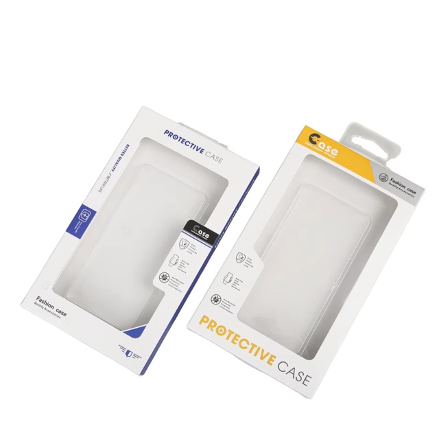 Eco-Friendly Paperboard Phone Case Packaging Box - Universal with Inner Plastic for iPhone