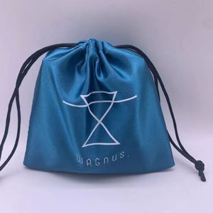 Bolsitas de Satén de Lujo para Joyería con Cordón y Logotipo Personalizado, Bolsas de Regalo de Textil Premium - Product Image 1