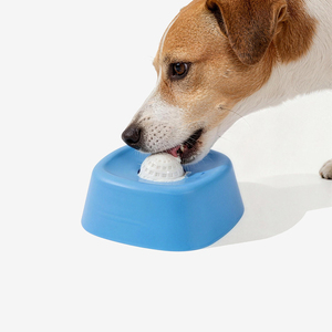 OEM Practical Convenient <b>Dog</b> Liquid Lick <b>Bowl</b> Slow Feeding Non-Slip Spherical ABS Material Solid Love Portable Waterproof Indoor - Product Image 3