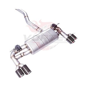 Échappement Valvetronic en acier inoxydable Vortex pour BMW F22 218i 220i 2014-2024, embouts en carbone Catback - Product Image 6