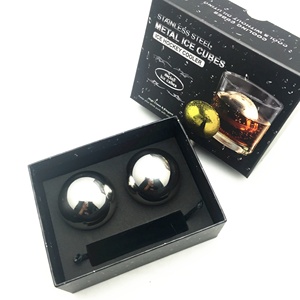 Bola de Metal en forma de cubo de hielo escalofriante piedras whisky enfriador - Product Image 4