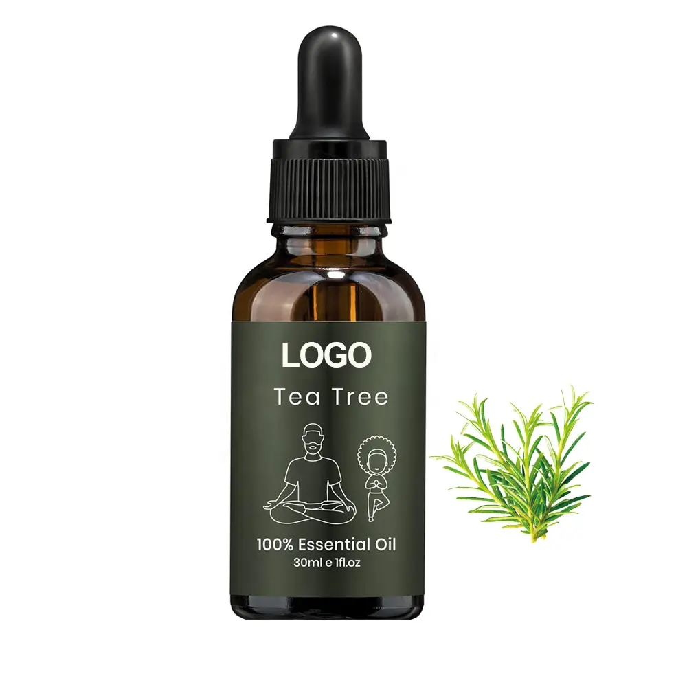 Tea Tree Oil 100% Pure Nature Organic Tea Tree Oil for Skin Care 1 fl oz 30ml With Private Label