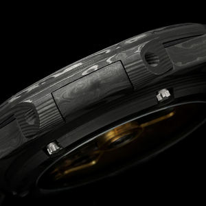 Montre de luxe automatique unisexe 2026 en fibre de carbone marbrée haut de gamme avec cadran éclaboussures de peinture vibrantes et date automatique – Nouveauté promotionnelle - Product Image 4