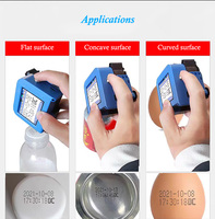 FONFAR 12.7mm Mini imprimante laser à jet d'encre portable de haute qualité pour étiquettes de date d'expiration