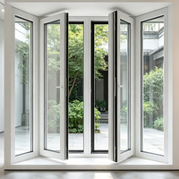 Fournisseur de fenêtres coulissantes en gros HUACAI, stock disponible, livraison rapide, fenêtre en aluminium pour les distributeurs