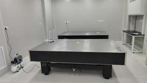 Table optique d'isolation anti-vibration flottante à air pneumatique avec pompe à air pour semi-conducteur - Product Image 5