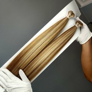 Extensiones de Cabello Humano Ruso Remy de Primera Calidad Jasmine Beauty, Pre-Adheridas con Punta I, Venta al por Mayor, Extensiones de Cabello con Punta K de Doble Trama - Product Image 5