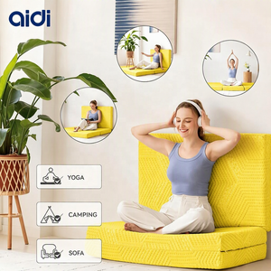 Matelas pliant moderne et portable OEM ODM confortable en boîte, surmatelas en mousse à mémoire de forme gel, tailles simple, double et queen - Product Image 3