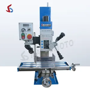 Mini manual metal milling and drilling machine WMD16V drill mill machine