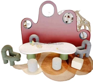 Eibele Hign Quality Biblioteca multiusos <span class=keywords><strong>Mesa</strong></span> y sillas para niños <span class=keywords><strong>Juego</strong></span> <span class=keywords><strong>de</strong></span> entretenimiento manual Aprender a escribir <span class=keywords><strong>Mesa</strong></span> - Product Image 4