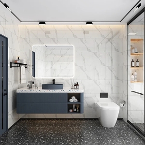 Không thấm nước tự dính Bọt <span class=keywords><strong>PE</strong></span> đá cẩm thạch Ốp tường Sticker chống cháy hoa/hình học/Damask nhà bếp phòng ngủ phòng khách - Product Image 5