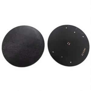Panneau <span class=keywords><strong>solaire</strong></span> SMT rond OEM sur mesure 1,3W 5V, cellule Sunpower flexible avec ruban adhésif 3M pour traceur GPS, IoT, éclairage de jardin - Product Image 1