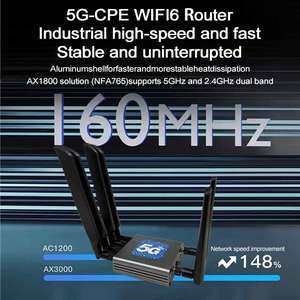 <span class=keywords><strong>ราคา</strong></span>โรงงาน CPE 5g Router Wifi Openwrt WEB UI AX3000 FC66E NFA765 AX1800  เราเตอร์ 5g สำหรับอุตสาหกรรม รองรับซิม  สัญญาณเสาอากาศภายนอกดี - Product Image 3