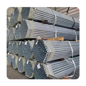 12m ASTM A53-2007 customized strong bearing capacity corrosion resistance punching cutting galvanized steel pipe