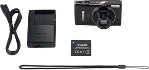 Cámara Digital <span class=keywords><strong>Ixus</strong></span> 285 HS Negra 1076C001 con Zoom Óptico, Video Full HD, Sin Estabilización de Imagen, Modelo Internacional, Reacondicionada - Product Image 6
