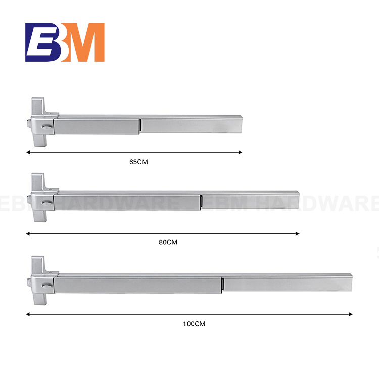 Emergency Hardware Panic Door Lock, Single Leaf Door Panic Exit Device, 800mm Push Panic bar Lock Set for Fire Door · image 4