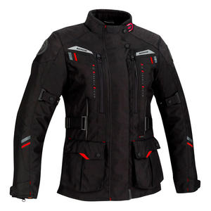 Veste de moto BERING DARKO LADY BLACK 4 saisons FIBRETECH 600D - Product Image 3