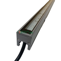 Lumière linéaire murale LED RGB blanc chaud en aluminium étanche pour l'extérieur, idéale pour les lavages de voitures, les stades sportifs, les concerts Yuanyeled