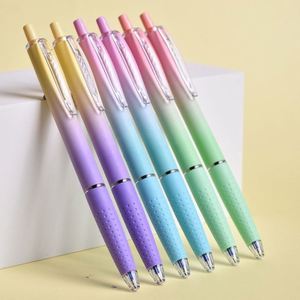 Wholesale Plastic Gradient Soft Gel Gift Promotional <b>Pen</b> 0.7Mm Blue Ink - Product Image 1