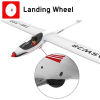 Volantex ASW28 759-1 30A ESC FPV 2600mm envergure, fuselage en plastique, moteur brushless, PNP, EPO, avion radiocommandé électrique, jouet