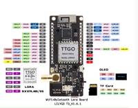 Modul Nirkabel WIFI LoRa32 V2.1 ESP32 OLED 0.96-inci 433MHz Q134