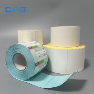 Rouleau d'étiquettes thermiques personnalisées de haute qualité pour imprimante d'étiquettes d'expédition thermiques 100x150mm 4x6 - Product Image 1