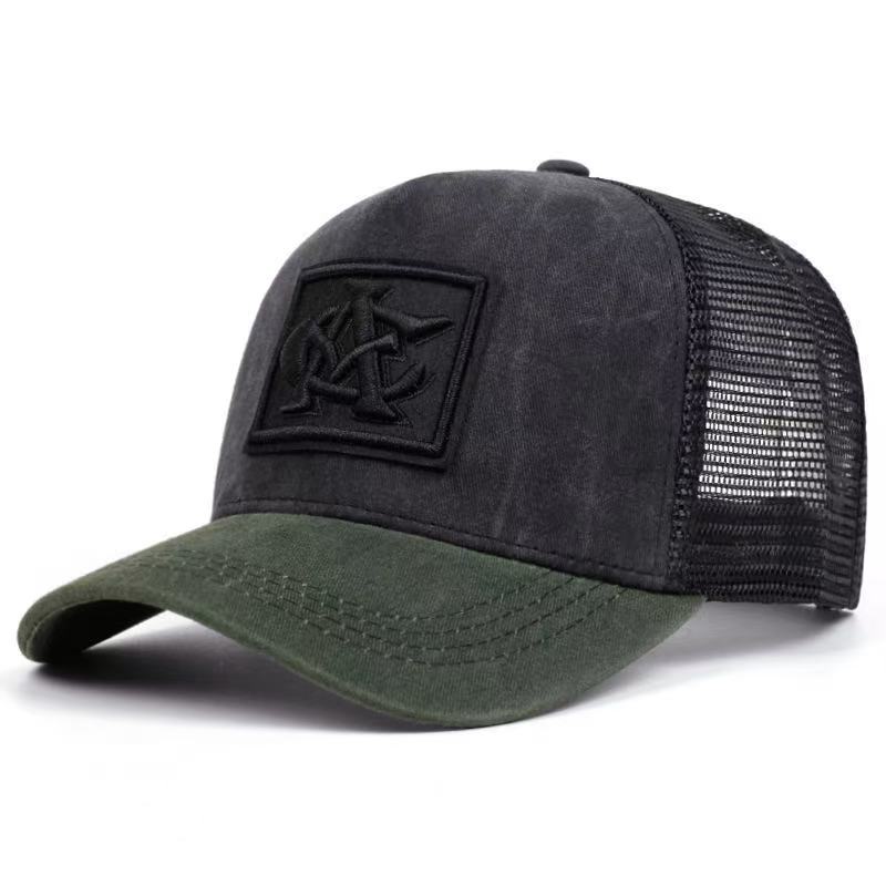 Grey and Dark Green