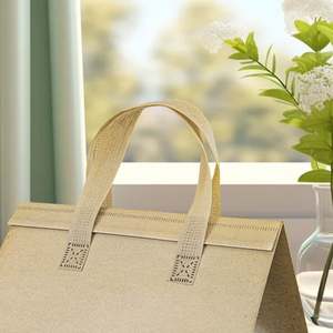 Bolsa Térmica Desechable de Tela No Tejida al por Mayor para Fábricas, Bolsa Aislante Grande para Llevar Comida, Bolso Resistente para Almuerzo - Product Image 3