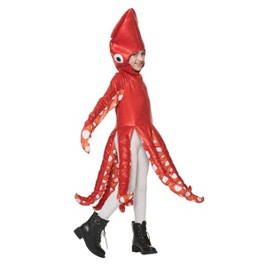 Nuovo Costume <span class=keywords><strong>di</strong></span> calamaro <span class=keywords><strong>di</strong></span> Halloween creature del mare Set per bambini vestito carino per le feste scolastiche e giocare Costume divertente per i bambini - Product Image 2