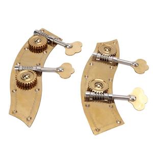 2 uds. Clavijas <span class=keywords><strong>de</strong></span> afinación <span class=keywords><strong>de</strong></span> graves SINTONIZADOR <span class=keywords><strong>DE</strong></span> Metal doble cabezal <span class=keywords><strong>de</strong></span> máquina doble pieza <span class=keywords><strong>de</strong></span> repuesto perilla <span class=keywords><strong>de</strong></span> engranaje abierto dorado - Product Image 5