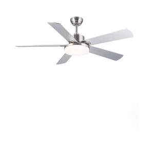 Ventilador de techo LED de marca OEM de 58 pulgadas, de fibra de densidad media, BLDC, de bajo consumo, con control remoto. - Product Image 1