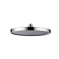 Douche de tête en plastique ABS gris Sortie d'eau unique Fonction de pluie à haute pression pour salle de bain, toilettes et salle de douche