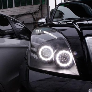 Phares HETOP <span class=keywords><strong>Prado</strong></span> 2003-2008 : Amélioration LED, feux de jour DRL, lentille de signalisation, phares avant modifiés pour <span class=keywords><strong>Toyota</strong></span> - Product Image 4