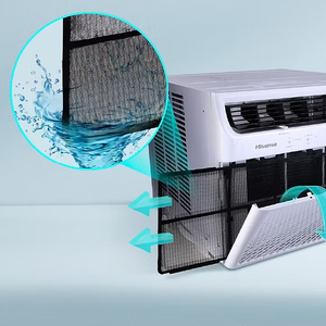 Climatiseur mural économique 9000-24000 Btu à fréquence fixe pour usage extérieur et hôtelier, alimentation solaire multifonction - Product Image 2