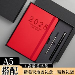 สมุดวางแผนปฏิทินรายสัปดาห์แบบปรับแต่งได้ ปี 2025 - หนึ่งหน้าต่อวัน, การจัดการเวลา 365 วัน สำหรับสำนักงาน, ผู้หญิง และผู้ชาย - Product Image 4