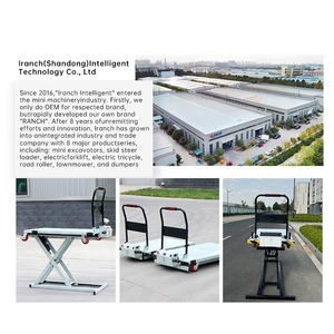 Chariots et chariots à main portatifs à chargement automatique électrique table élévatrice plate hydraulique électrique - Product Image 6