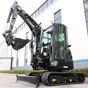 เครื่องขุดขนาดเล็กรถขุดขนาด3ตัน CE EPA ใช้ในฟาร์ม - Product Image 3