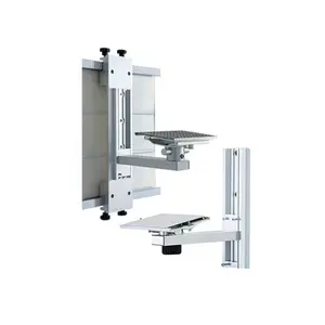 Hospital Wall Monitor Bracket Aluminum Alloy Material With Basket