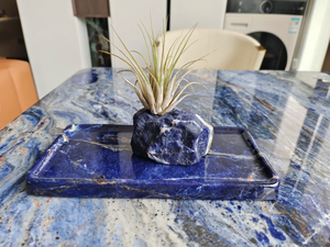 Dalles de marbre bleu de bolivie de pierre de luxe exotique directe d'usine pour le mur de fond et le mur de fond de marbre de dessus de table - Product Image 6