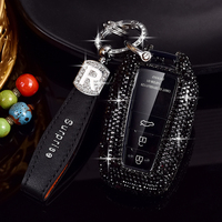 Hot Diamonds Car Key Case Cover Coque de protection Accessoires pour Toyota Prius Camry Corolla CHR C-HR Land Cruiser Prado Suspendu