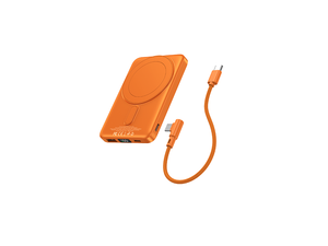 Power Bank LC03 per 4 Dispositivi Simultaneamente, Ricarica Wireless 15W, Cablata 20W PD, Cavo Type-C Integrato, Magnete N52, Certificato CE FCC RoHS - Product Image 6