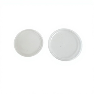 通用防尘盖 66 毫米至 99 毫米，适用于塑料金属容器，食品级可重复使用密封盖，适用于罐子、瓶子、桶 - Product Image 1