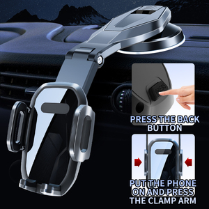 ที่วางโทรศัพท์ใน<span class=keywords><strong>รถ</strong></span>ยนต์ ABS สีดำ พร้อมที่ชาร์จแบบยึดกระจกด้วยถ้วยดูด สำหรับ<span class=keywords><strong>รถ</strong></span>ยนต์เทสลา รองรับสมาร์ทโฟนและ GPS ขนาด 4-7 นิ้ว ลดราคาพิเศษ - Product Image 6