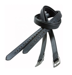 Cuero de Doma 100% Marrón/Sierra, Cuero para Estribos, Hebillas de Acero Inoxidable Cómodas, Alta Calidad, Seguridad para Montar a Caballo - Product Image 1