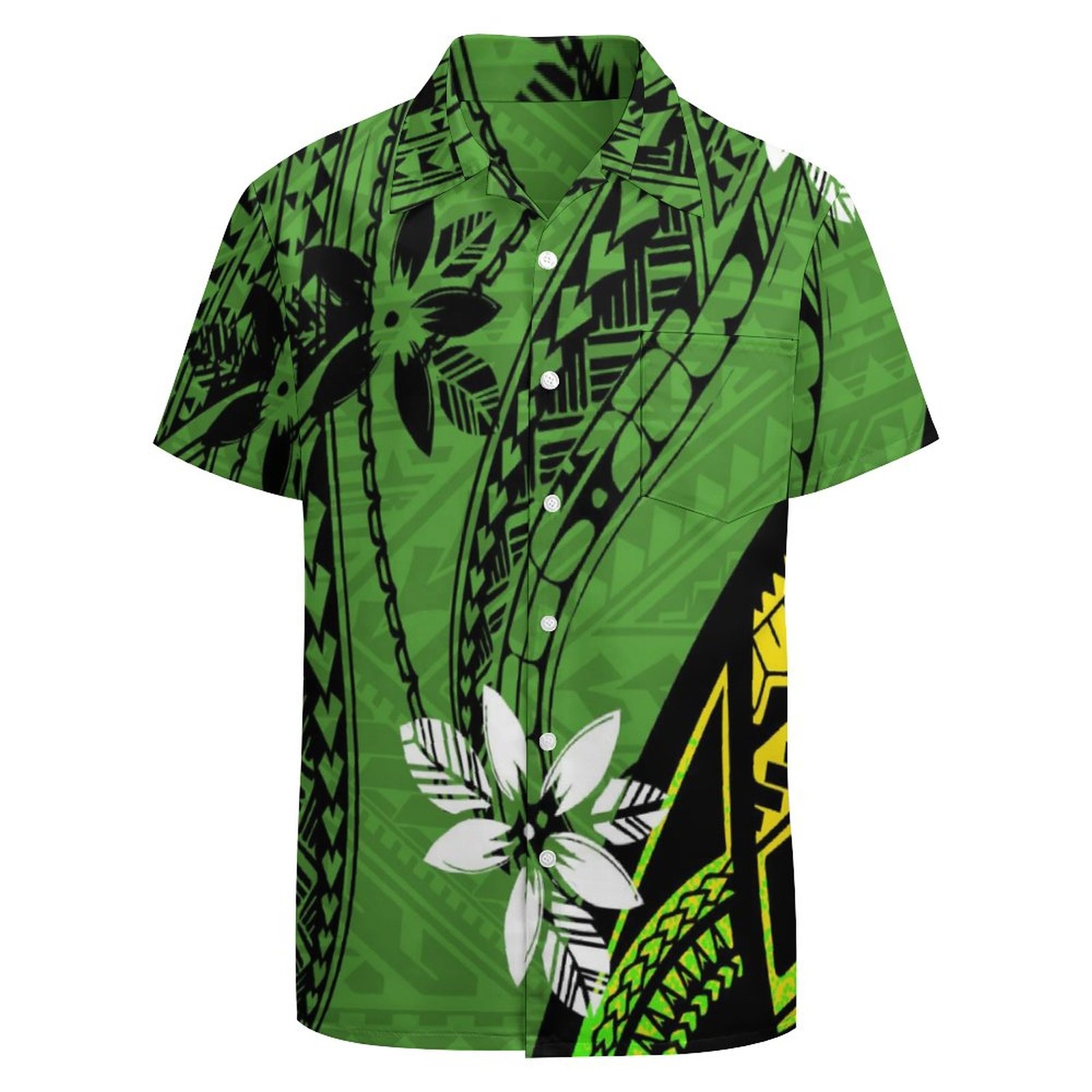 Clothing Lime Green Hawaiian Shirt Shop Green Hawaiian Shirts