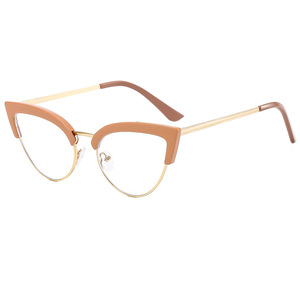 กรอบแว่นตา Psn Cat Eye แบบเต็มกรอบ ป้องกันแสงสีฟ้า รุ่น Unisex 68024 - Product Image 4