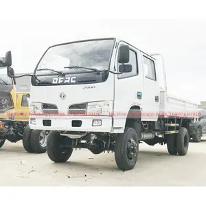 Dfac bốn ổ đĩa bánh xe đôi CABIN 4 cửa xe tải nhỏ 4WD Cars Cars giá tốt nhất cho doanh số bán hàng WhatsApp + 86 15897603919