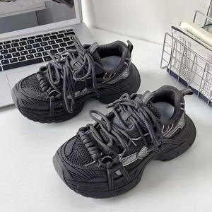 Zapatos de papá de suela gruesa para mujer para primavera 2025, zapatos de Montañismo deportivos blancos informales populares en línea - Product Image 1