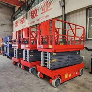 <span class=keywords><strong>Plataforma</strong></span> Elevadora de Tijera Eléctrica de Alta Calidad de 4-20 m, <span class=keywords><strong>Plataforma</strong></span> de Trabajo Aérea con Capacidad de 320 kg, Cabina/Control Remoto - Product Image 5