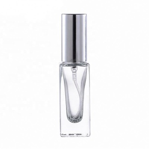 Wholesale <b>Perfume</b> Glass Bottle <b>Atomizer</b> Custom 5ml Clear Square Fine Mist Spray <b>Perfume</b> Bottle With Screw Cap - Product Image 4